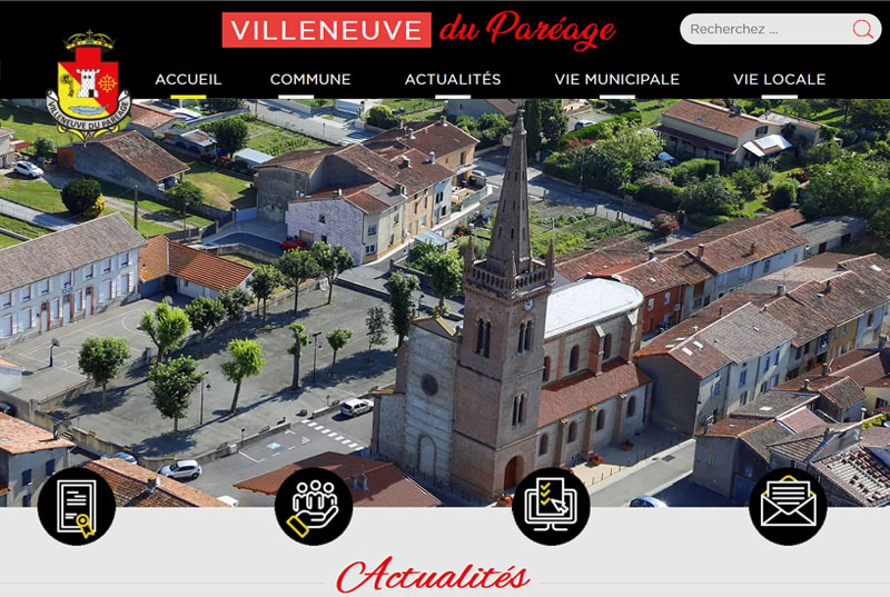 Mairie de Villeneuve du Paréage