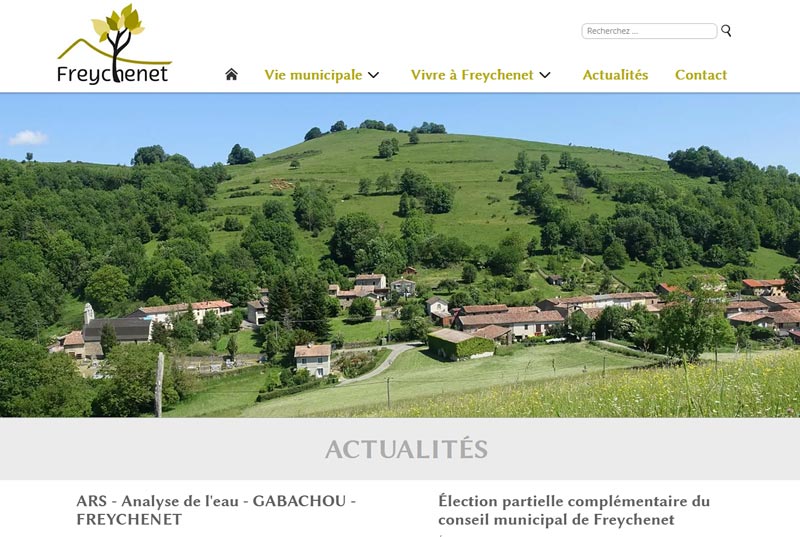 Site internet pour une mairie