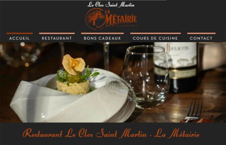 restaurant gastronomique La Metairie